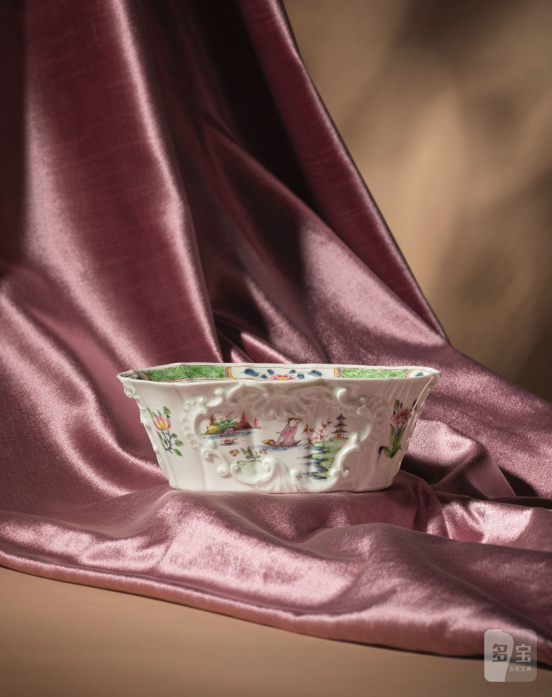 An exceptional Worcester potting pot, circa 1752-53 - 图2